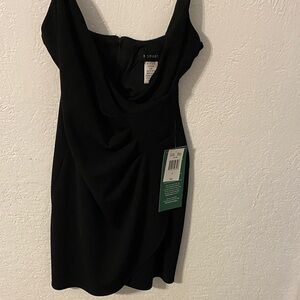 B. Smart Elegant Black Dress
